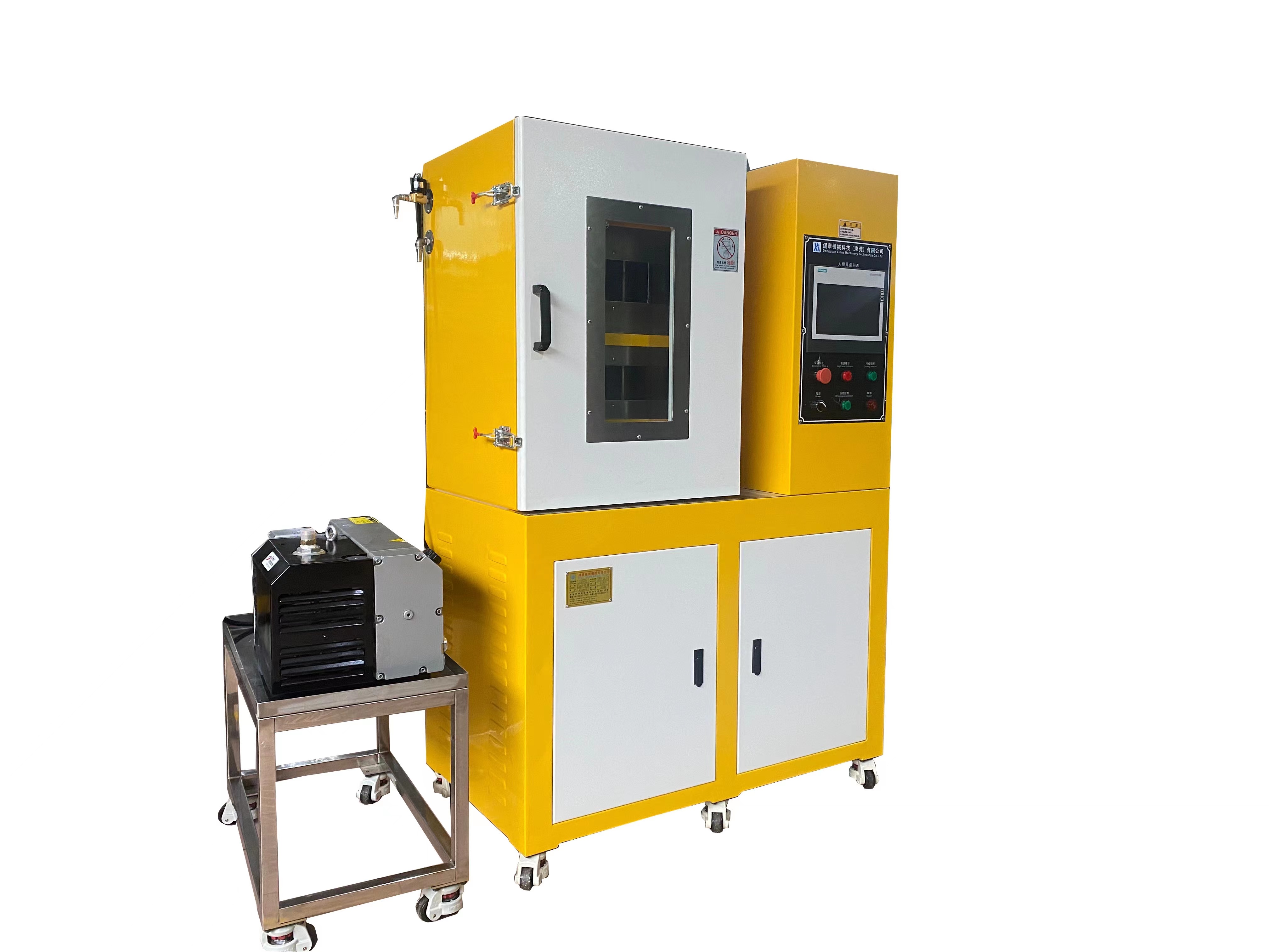 平板硫化機中的抽真空功能和加壓和預壓都有什么作用？