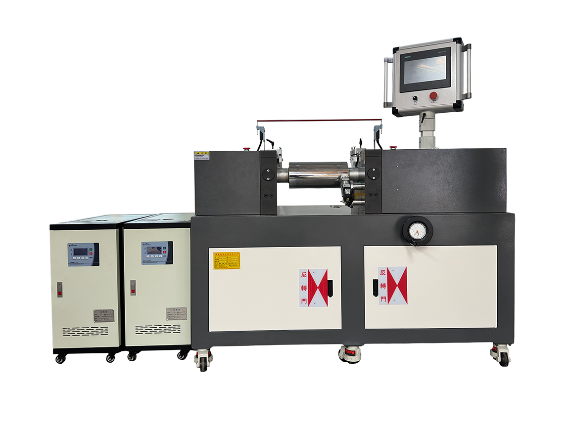 六寸油加熱開煉機PVC老化測試